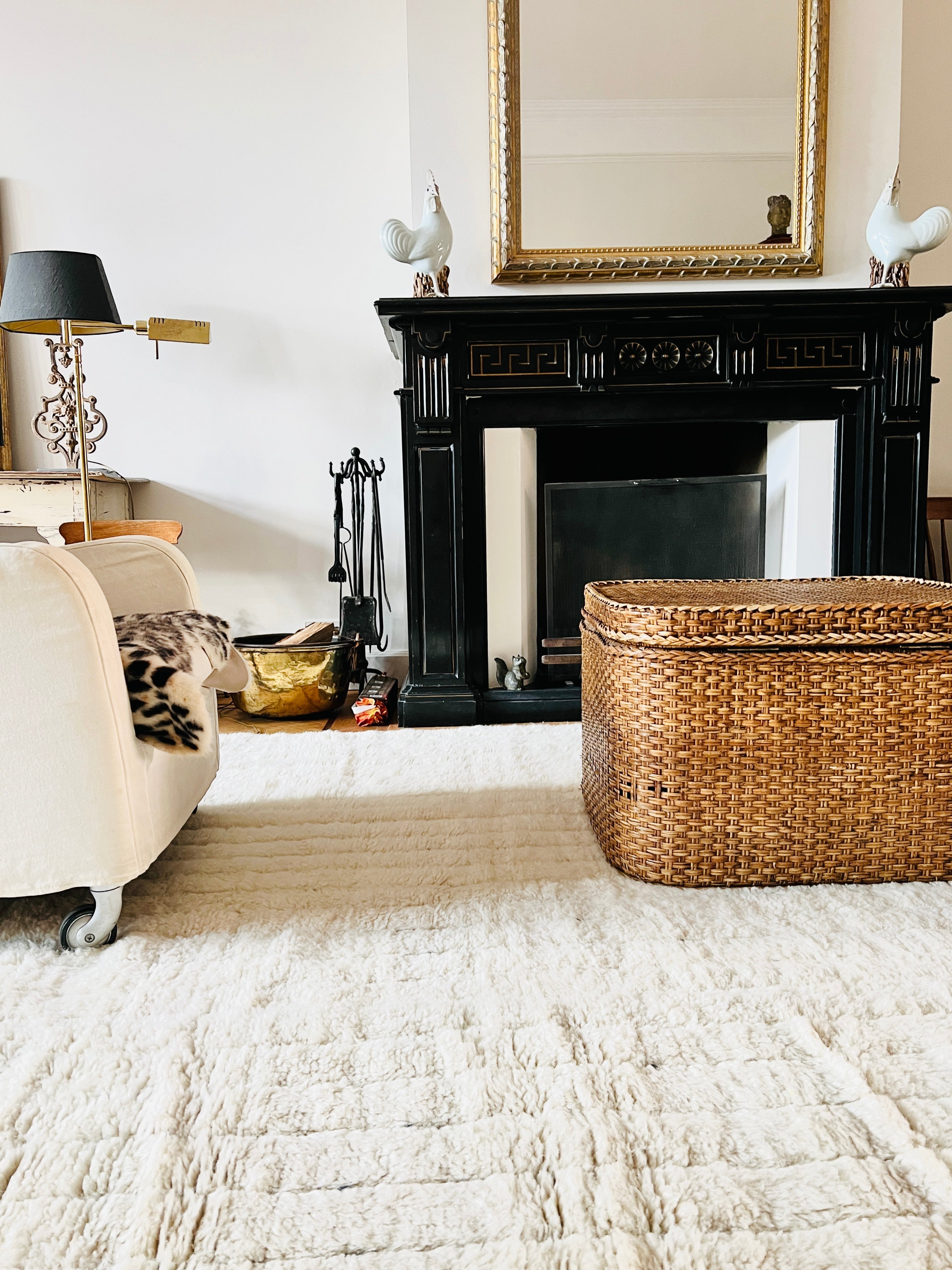 Fluffy Woven Rug Zohra – The Weavery Shop
