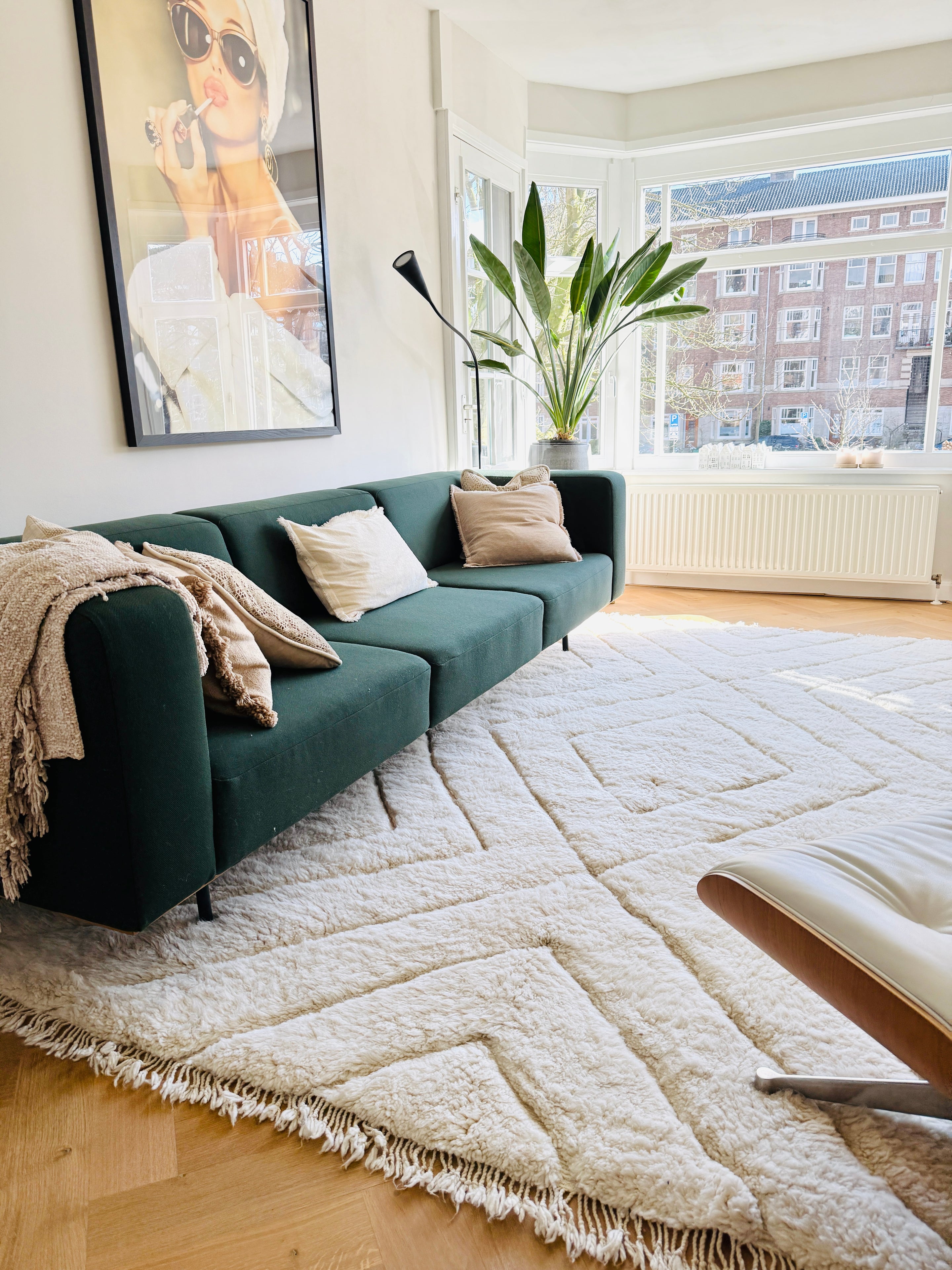 Fluffy Woven Rug Biha