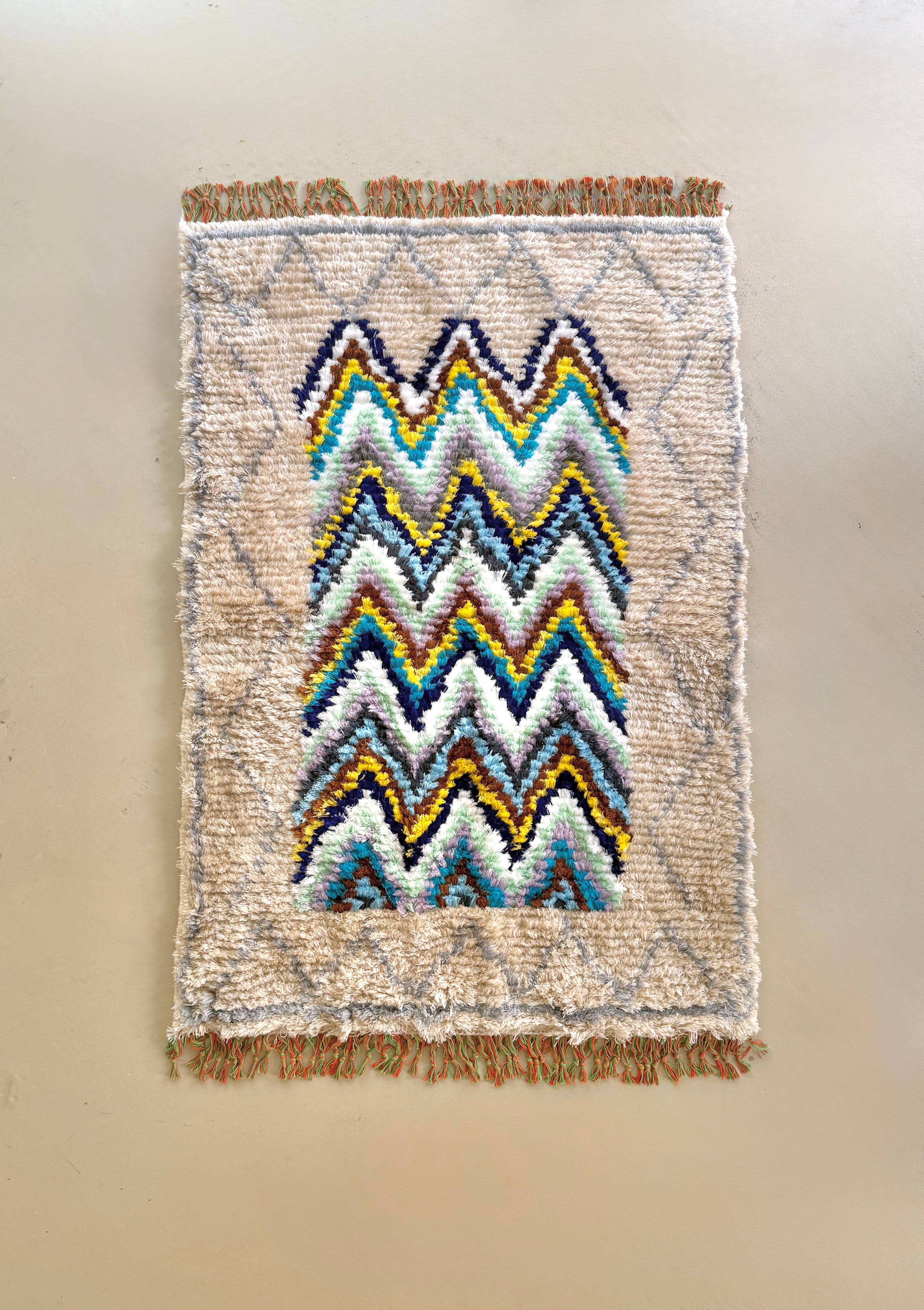 Fluffy Woven Rug Fatima