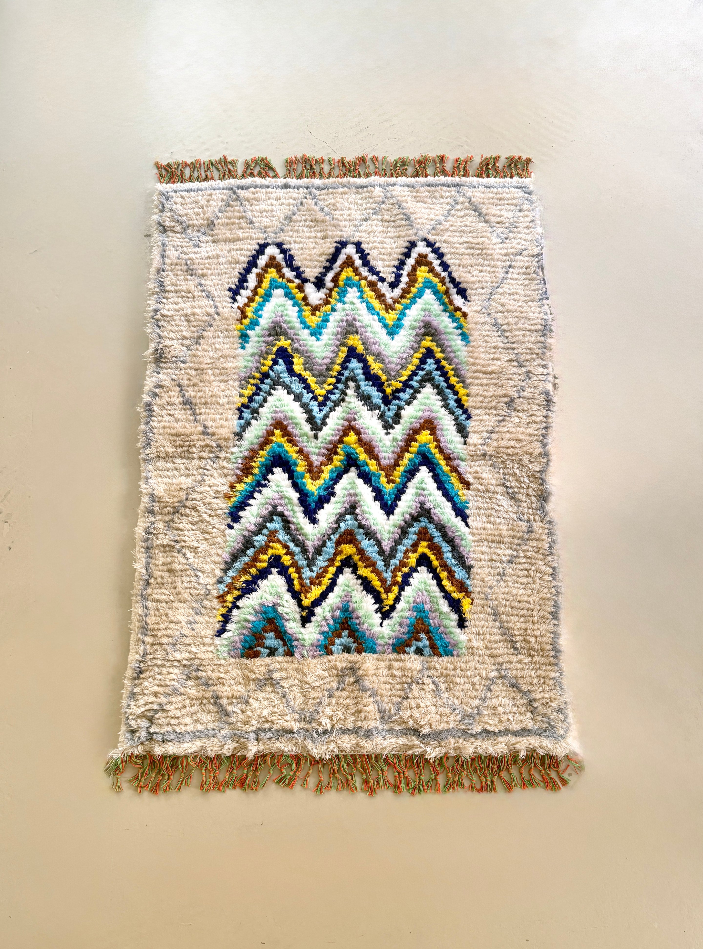 Fluffy Woven Rug Fatima