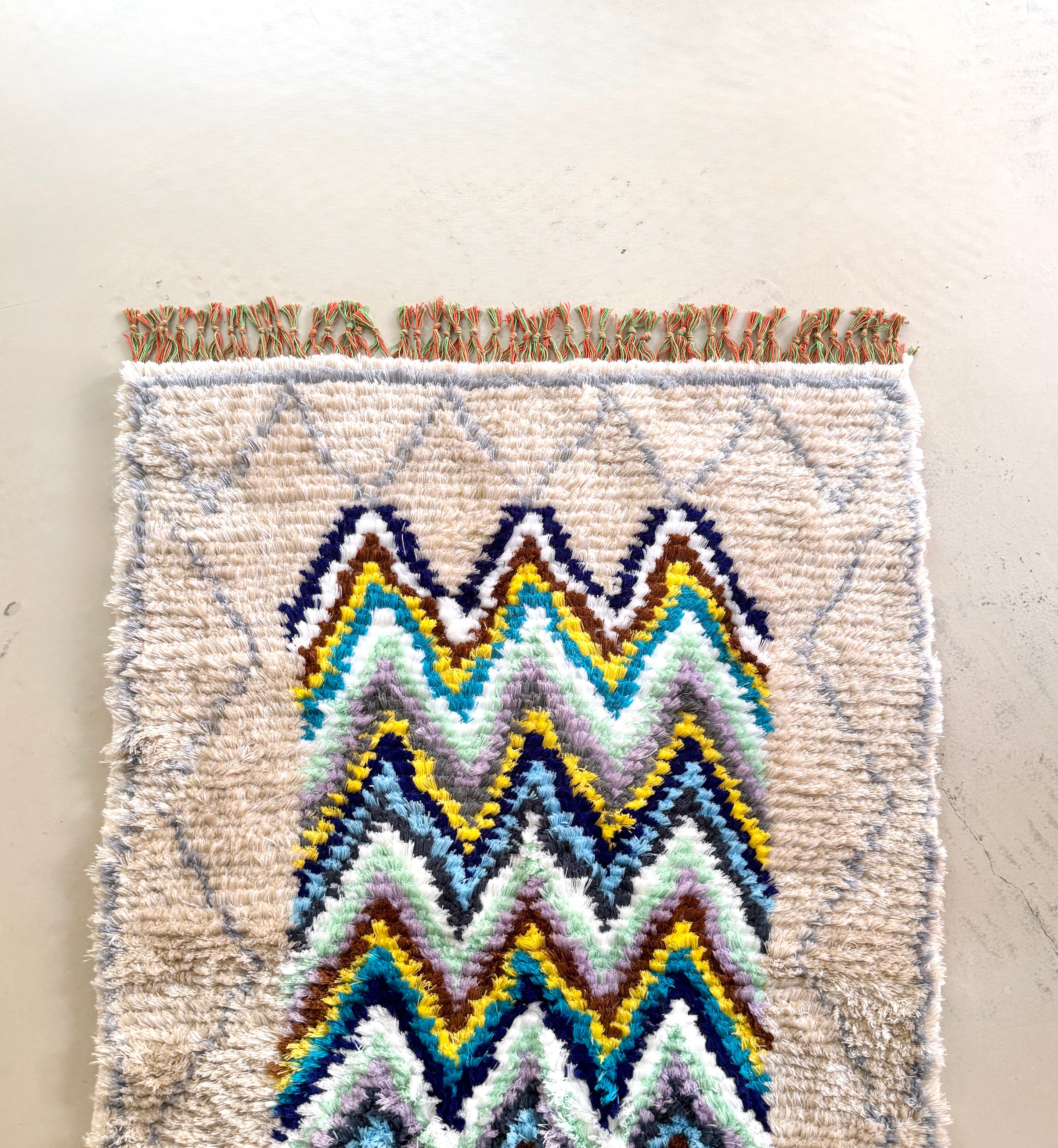 Fluffy Woven Rug Fatima