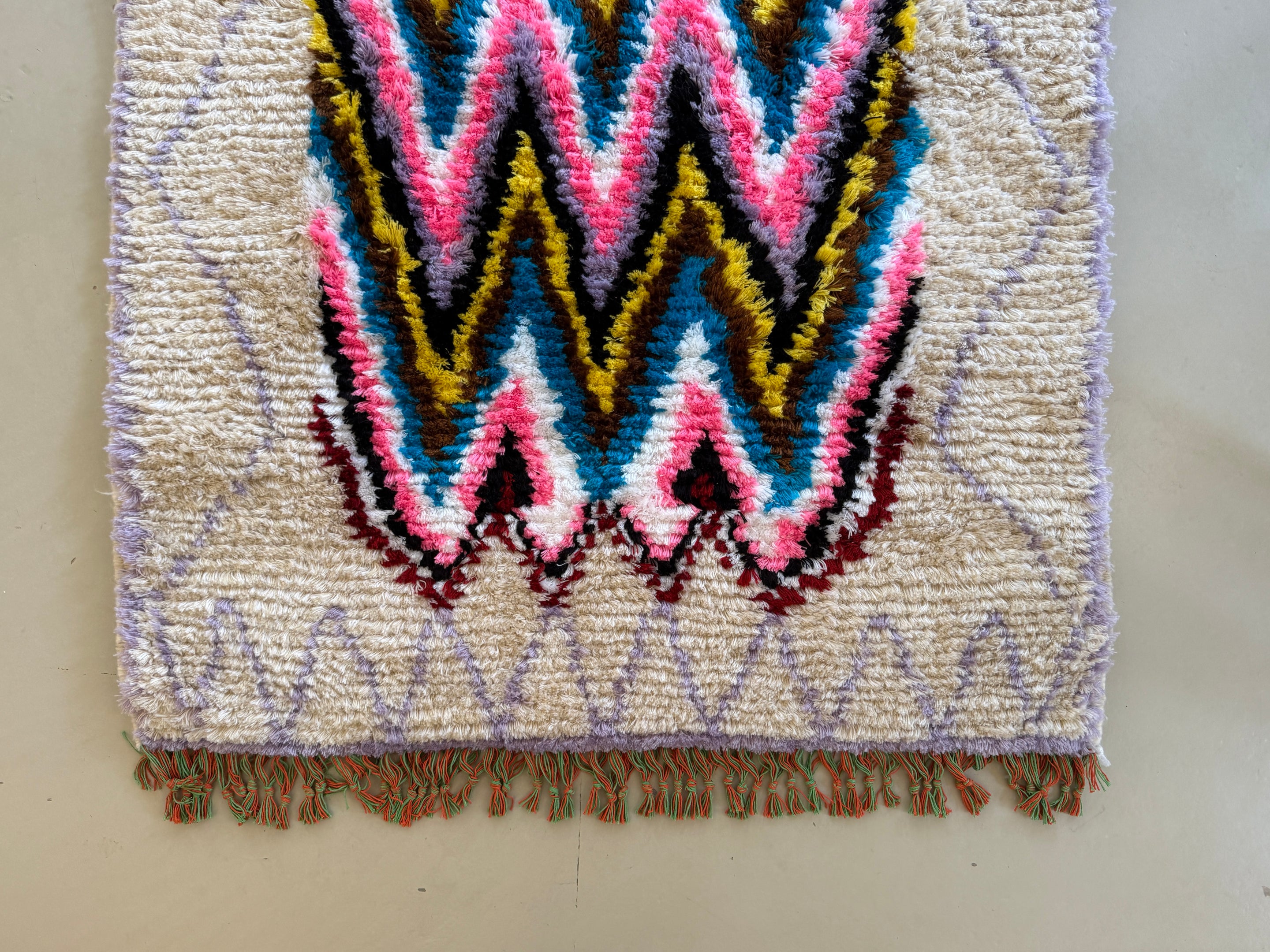 Fluffy Woven Rug Fatima