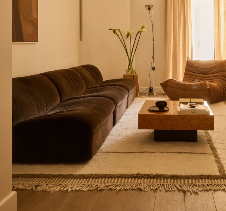 Fluffy Woven Rug Talat